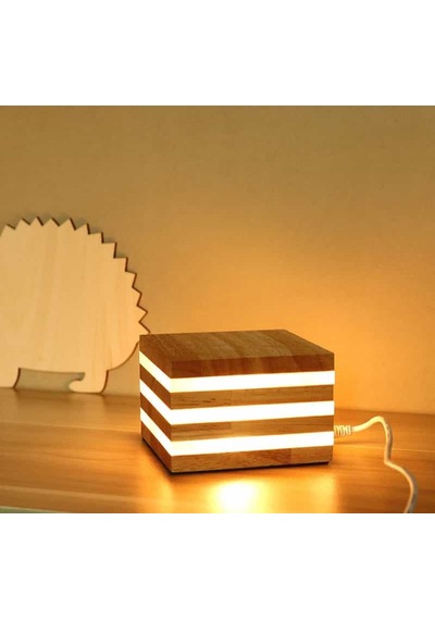 Japanese Solid Wood Masa / Gece Lambası