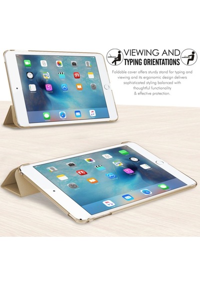 Apple Uyumlu iPad Mini 1.2.3.nesil Smart Cover Standlı 1-1 Tablet Kılıfı Kapaklı Kılıf