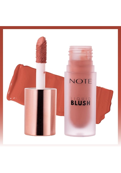 Cosmetics Liquid Blush Nemlendirici Etkili Likit Allık - 40 Rose Çok Renkli