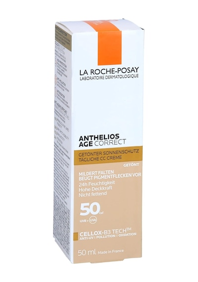 La Roche-posay Anthelıos Age Correct Tinted Cream Uv Kaynaklı Yaşlanma Karşıtı Renkli Güneş Kor