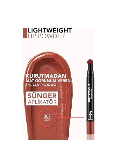 Lightweight Yarı Transparan & Mat Bitişli Nemlendirici Dudak Pudrası
