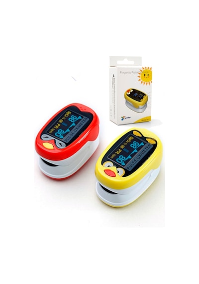 Glife K1 Pulse Oksimetre Çocuk. Pediatrik Parmak Tipi. Oled