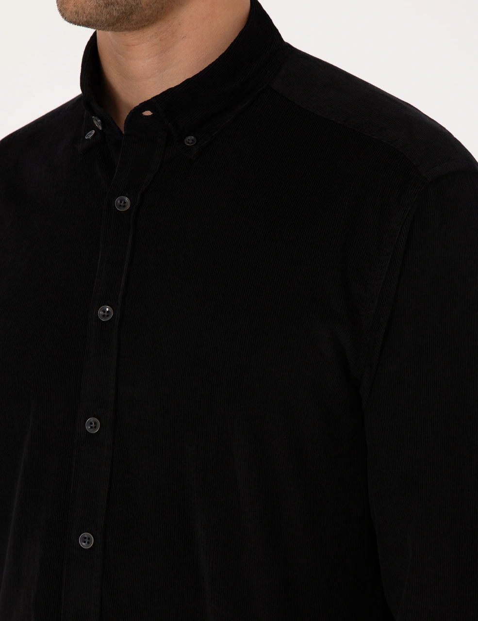 Pierre Cardin Erkek Siyah Gömlek Desenli 50310139-vr046 Siyah