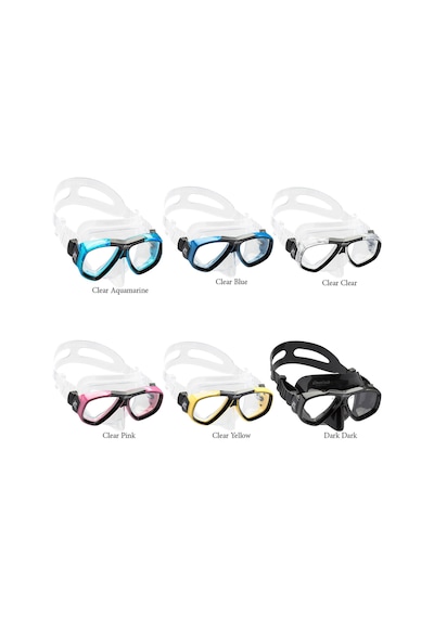 Cressi Focus Dalış Maskesi Clear-pınk Clear-Pink