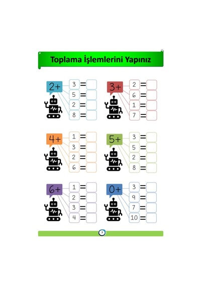 Okul Öncesi Matematik Öğreten Yaz-Sil Kitabı