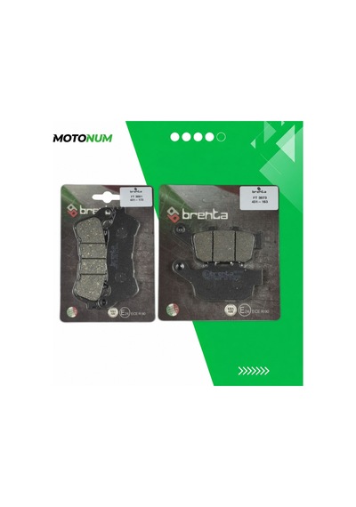 Honda Cbr 250 R Abs Ön Ve Arka Fren Balata Takımı Brenta Mtn6341