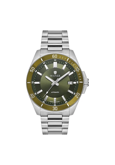 Wainer Wa.25540-d Erkek Kol Saati Gümüş - Yeşil