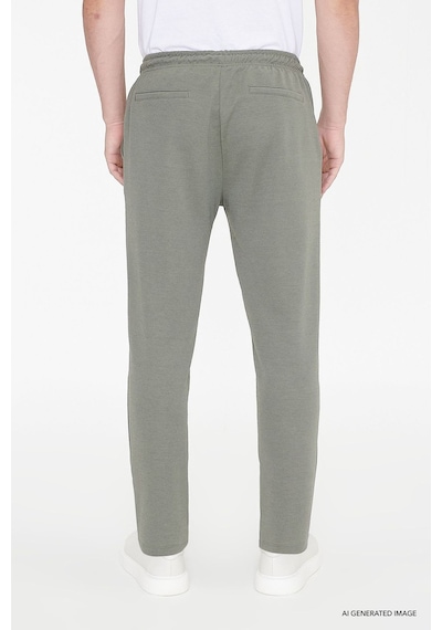 AC&Co / Altınyıldız Classics Erkek Hakı Pamuklu Standart Fit Normal Kesim Beli Lastikli Diagonal Desenli Örme Pantolon Haki AC&Co / Altınyıldız Classics Erkek Hakı Pamuklu Standart Fit Normal Kesim Beli Lastikli Diagonal Desenli Örme Pantolon Haki