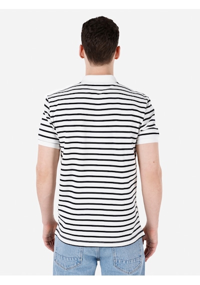 Colin's Colins Beyaz Erkek Polo K.kol Cl1068183 Q1.v1 Ofw Beyaz