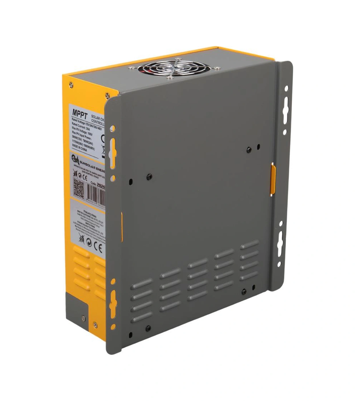 Sunsolar Mpk30 Mppt Solar Şarj Kontrol Cihazı 30a 12v 24v 36v 48v Otomatik 250v Maksimum Pv Lcd Ekranlı Rs485 Portlu