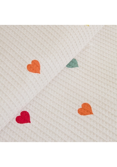 Karaca Home Amour %100 Pamuk Çift Kişilik Pike Takımı Multicolour Renkli