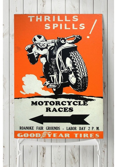 Motor Vintage Poster