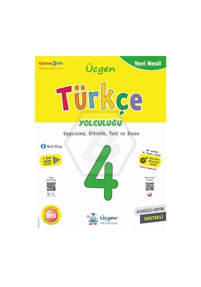 4.Sınıf Yeni Nesil Türkçe Yolculuğu -  Üçgen Yayınları