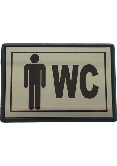 Cemax Yönlendirme Büyük Wc Bay 13x8,5 Cm