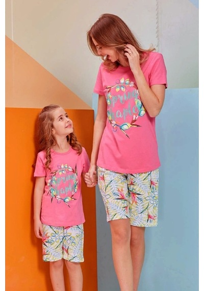 Rolypoly Roly Poly Kız Çocuk Kısa Kol Bermuda Takım (1272) (1-4 Yaş) (244026595)