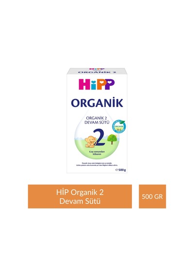 Hipp 2 Organik Devam Sütü 500 G