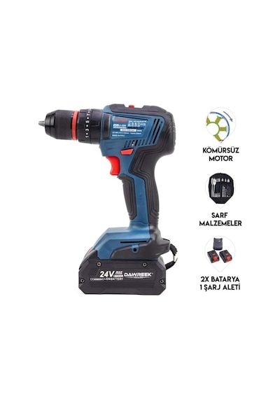 Dawreek BSD24 24V Akülü Vidalama Makinesi