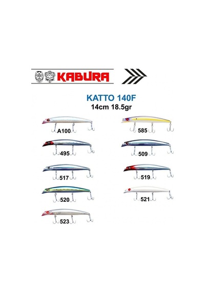 Kabura Katto 140f Sahte Balık A100