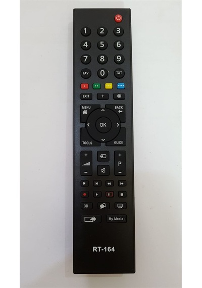 Arçelik -Beko-Grundig-Altus Uyumlu Lcd Led Tv Kumandası Uskey Rt-164