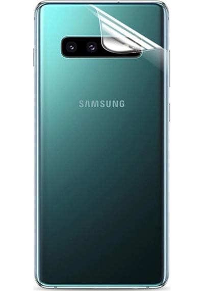 Gor Sm Galaxy S10 3D Kavisli Darbe Emici Full Ekran Koruyucu 2 A Şeffaf