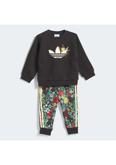 Adidas Kd3412 Crew Set Çocuk Eşofman Takımı Siyah