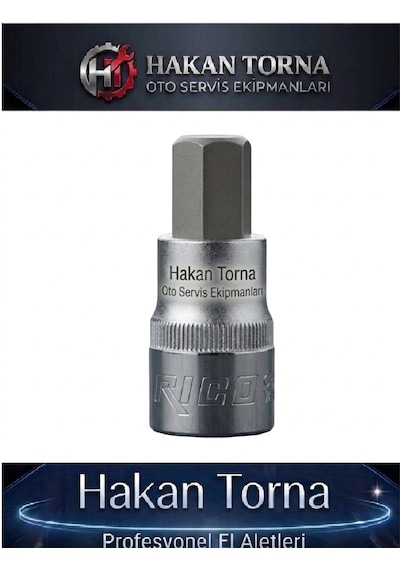 Rico 1/2 Lokma Allen Kısa Lokmalı Alyan 12mm