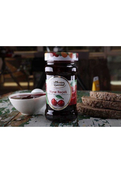 Seğmen Vişne Reçeli Kavanoz 380 G