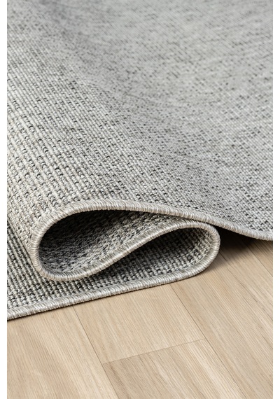 Mariesse Home Hav Toz Vermez Kolay Temizlenen Hasır Doku Sisal Halı Bombay 662-gri