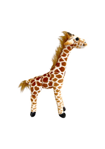 Zürafa Peluş Oyuncak Dev Zürafa Pelüş 40 Cm Çok Renkli