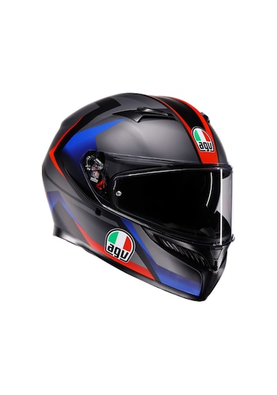 Agv K3 MPLK Striga Configuration Kapalı Motosiklet Kaskı