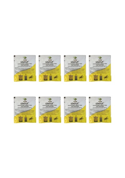 8 Adet 25gr Sintut Karasinek Tuzağı İçin Çekici Yem / 200 Gr