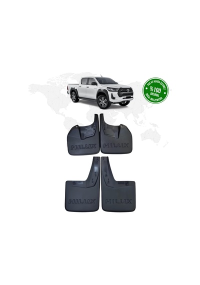 Toyota Hilux Uyumlu 4'lü Paçalık Seti