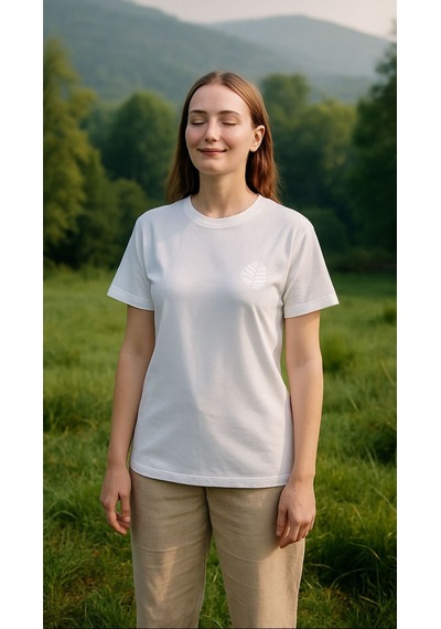Oversize Unisex Ekru T-shirt - Bodhi Ekru