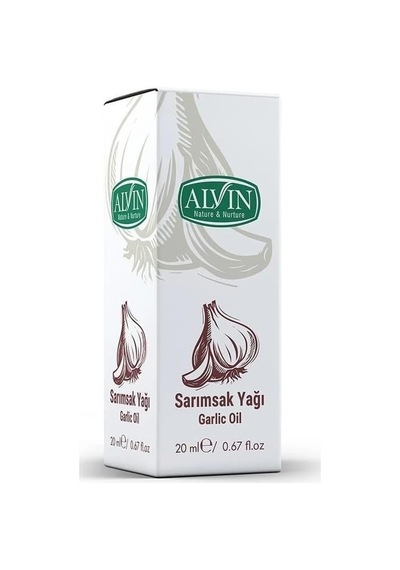 Alvin Sarımsak Yağı Garlic Oil, Dökülen Ve Yıpranmış Saçlara Özel, 20 Ml