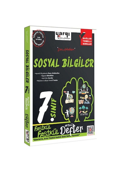Ders Arkadaşım 7. Sınıf Sosyal Bilgiler Fasikül Fasikül Akıllı Defter + Yıl Boyu Sosyal Bilgiler Soru Bankası Seti