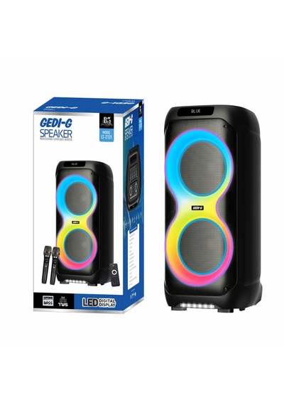 Tekno Gökhan Gedı G Lt-2131 Çift 8 Woofer Bluetooth Rgb Işıklı Karaoke Hoparlör