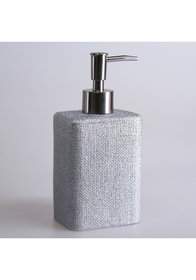 Linen Sıvı Sabunluk Gümüş