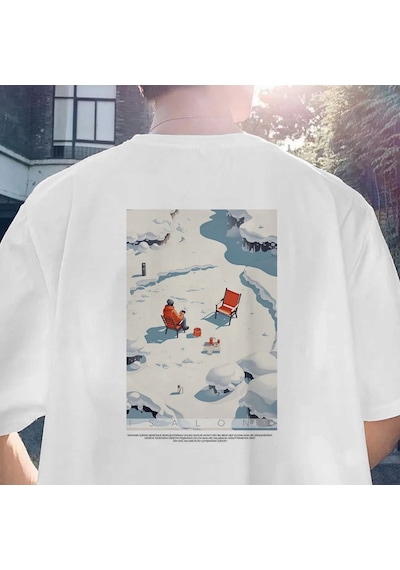 Isalone Serisi No:2 T-shirt - Beyaz