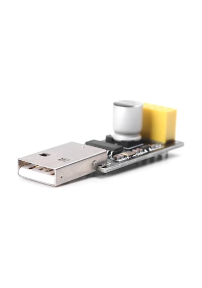 Esp8266 Esp-01 Modulü Için Pc Usb Bağlantı Ayar Adaptörü Ch340