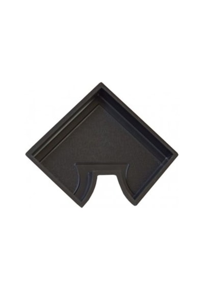Plastik Parke Taşı Kalıbı Tekli Yıldız Çerçeve 4,5 Cm (10 Ad)
