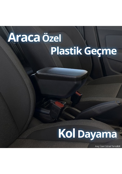 S-dizayn Renault Megane 3 Kol Dayama Kolçak Geçmeli Abs Siyah 2010-2016 A+kalite
