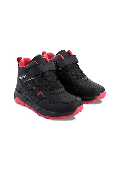 Slazenger KETI I Çocuk Cırt Cırtlı Siyah / Kırmızı Bot
