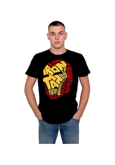 Iron Man Demir Adam Süper Kahraman Tişört Unisex T-shirt 001