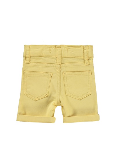 Tommiks Kids Gabardin 6-24 Ay Şort - Sarı Soft Sarı