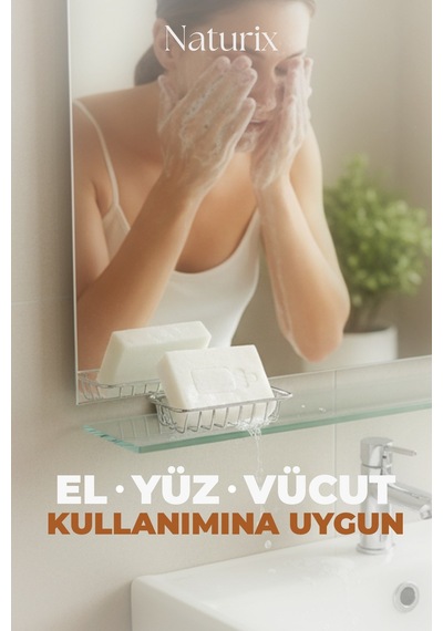Kuyruk Yağlı Onarıcı Sabun 100 Gr 12 Doğal Aktifli İçerik Nemlendirici Ve Besleyici Etki Fresh