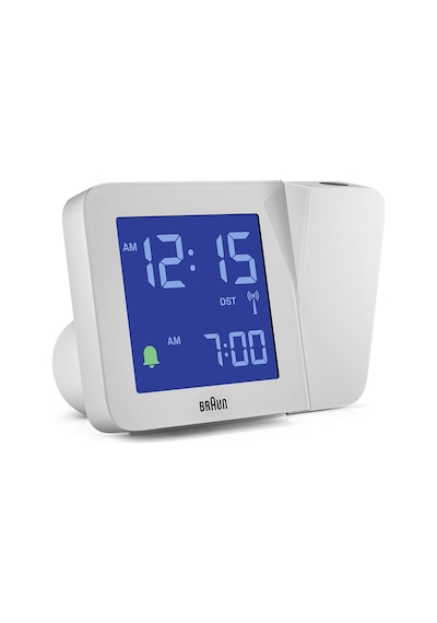 Braun Bc15w-dcf Dijital Projeksiyon Alarmlı Masa Saati Beyaz