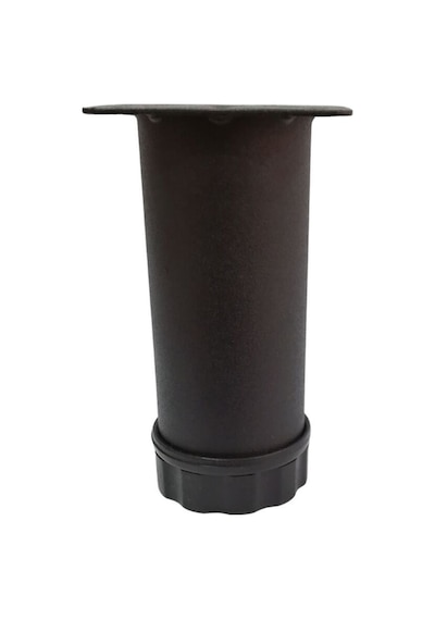 Tablalı Metal Baza Kanepe Dolap Tezgah Mobilya Baza Ayağı Siyah 8 Cm 4 Adet Siyah Diğer