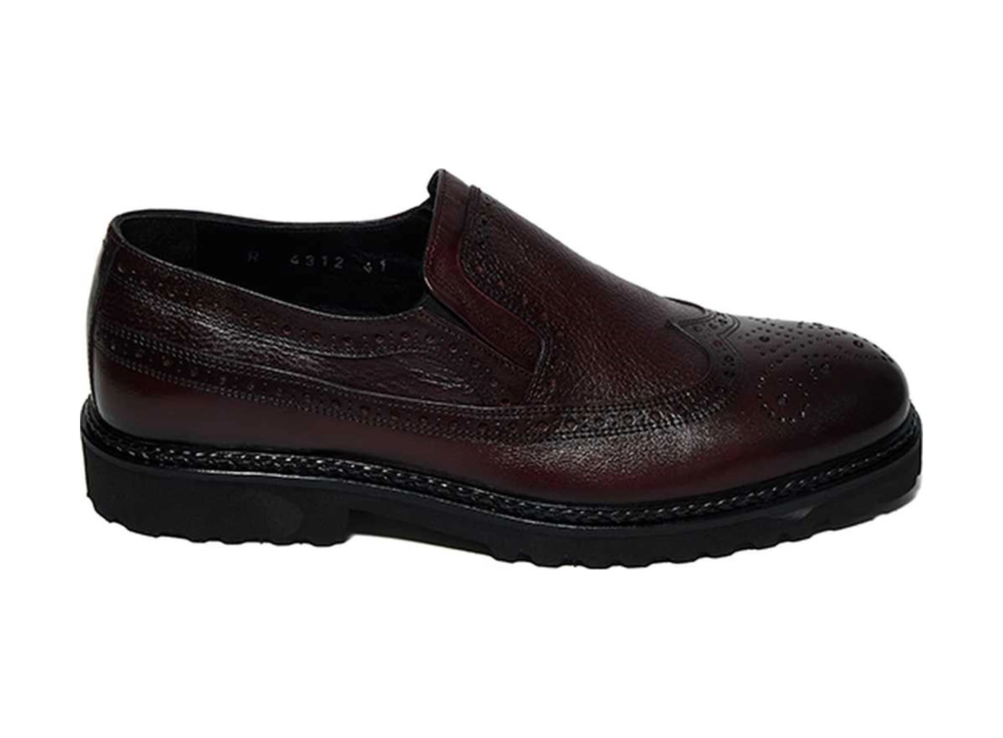 Bestello Bağcıksız Eva Taban Casual 331-4312 Erkek Ayakkabı Bordo