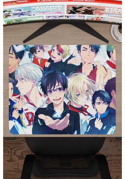 Yuri On Ice Anime V4 - 48x40 Xl Gaming Kauçuk Kaymaz Taban Mouse Pad Fare Altlığı
