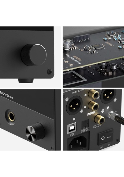 Smsl M500 Mkıı Ldac Dac Uzaktan Kumandalı Kulaklık Amplifikatörü Mqa Kod Çözücü Ses Kod Çözücü